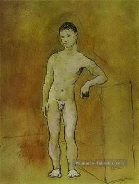  une - Jeune Nu 1906 cubiste Pablo Picasso